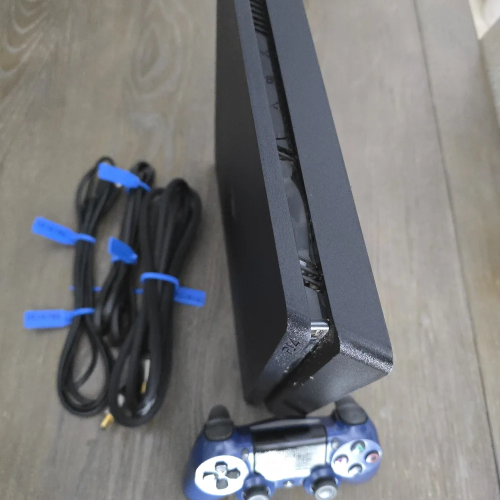 Sony Console with Midnight Blue Controller